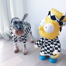 Load image into Gallery viewer, Bathing Pup Plaid Checker Hoodie (HOT NEW ITEM!)

