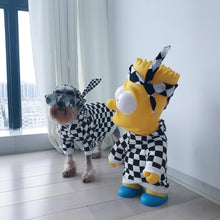 Load image into Gallery viewer, Bathing Pup Plaid Checker Hoodie (HOT NEW ITEM!)
