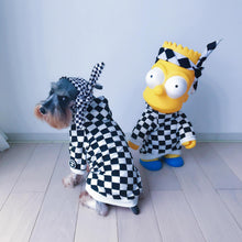 Load image into Gallery viewer, Bathing Pup Plaid Checker Hoodie (HOT NEW ITEM!)
