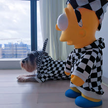 Load image into Gallery viewer, Bathing Pup Plaid Checker Hoodie (HOT NEW ITEM!)

