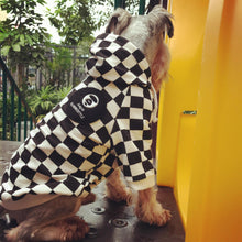 Load image into Gallery viewer, Bathing Pup Plaid Checker Hoodie (HOT NEW ITEM!)
