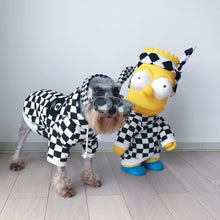 Load image into Gallery viewer, Bathing Pup Plaid Checker Hoodie (HOT NEW ITEM!)
